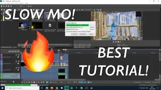 *BEST* Slow mo tutorial in vegas *Fortnite Highlights* *MUST WATCH*!!