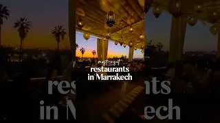 Must visit restaurants in Marrakech, Morocco 🇲🇦 things to do in #marrakech #marrakesh