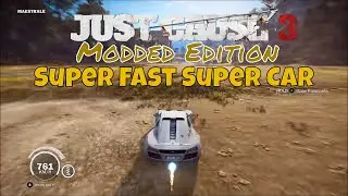 Just Cause 3 Super Fast Super Car This Car is too fast