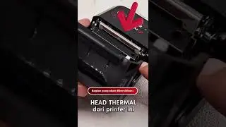 Cara membersihkan printer thermal