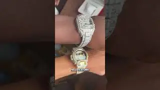 Custom moissanite watch meetup reseller #icedoutwatch #watch #moissanite #resell #cartier #vendor