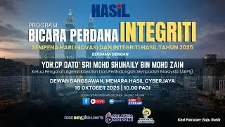 PROGRAM BICARA PERDANA INTEGRITI SEMPENA HARI INOVASI DAN INTEGRITI HASiL TAHUN 2025