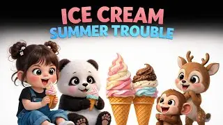 Guddi and the panda 🍦 ICE CREAM SUMMER TROUBLE #viral &rdquo;#shorts #edit #movie