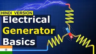 AC Electrical Generator Basics एसी विद्युत जनरेटर मूल बातें