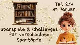 #sparspiele und #sparchallenges im A6-Leobinder | Runde 2 im #januar2026 #umschlagmethode #sparen