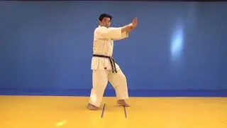 自宅でできる空手武道レッスン第２６回／後屈立ち手刀回し受けのレッスン