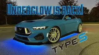 Установка подсветки на S650 Mustang! Установка подсветки серии Type S Pro!