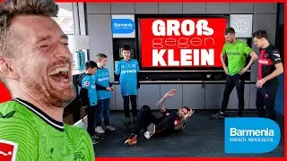 Bestehen Andrich, Hradecky & Hofmann gegen Kinder? Brillante Moves im Groß 🆚 Klein Barmenia-Duell 😃