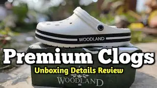 Best Clogs Under 1000/- 🔥 Woodland Clogs Unboxing and Details Review