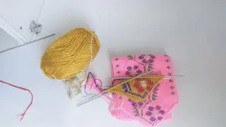 En Detaylı Beş Şiş Dolamalı Yöresel Çorap Modeli Yapımı Strickmuster (Başka Yerde Yok)