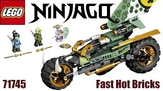 LEGO ninjago 71745 Lloyd's Jungle Chopper Bike - Speed Build