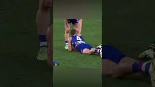 Marcus Bontempelli Gets Tunnelled Going Back With The Flight