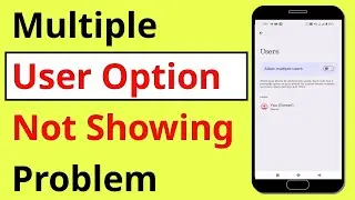 Multiple user option not showing problem | multi user option not showing | enable multiple users