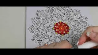 Adult Colour & Chat | Mandalas Coloring Book ~ Colorya