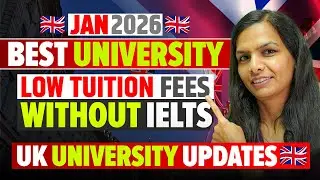 January 2026 Intake UK: Best University, Top Courses & Affordable Tuition Fees | Study in UK 2026