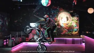 Elliot Gröndahl KTM Freeride stunt on dancefloor | Night Club Shoot | Aftermovie - Behind the scenes