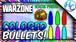 Warzone How To Get Colored Bullets FREE *NO MONEY INVOLVED*