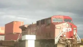 CP 8779 crossing Deacon road east of Winnipeg Manitoba