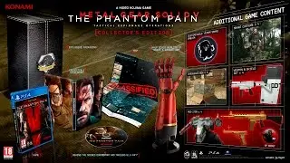 Metal Gear Solid V: The Phantom Pain Collector's Edition Unboxing