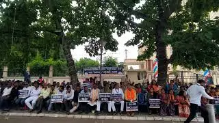 BJP Bhubaneswar Observes Black Day On BMC's Self Governance Day. #SwayatShasanDivas