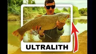 Peguei o MAIOR PEIXE do Rio na PESCA ULTRALITH! CARPA CAPIM gigante na isca artificial!Rio dos Sinos