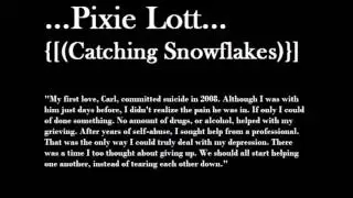 Pixie Lott ~ Catching Snowflakes