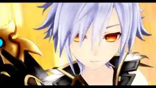 S-Sha Gold Form transformation - Megadimension Neptunia VII