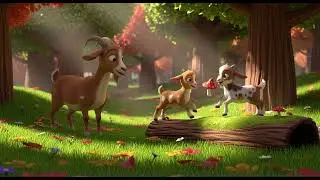 Little Goat Adventure 🐐✨ | Fun Learning Song