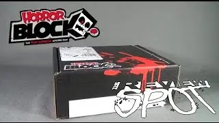 Subscription Spot - Horror Block March 2016 Subscription Box UNBOXING!