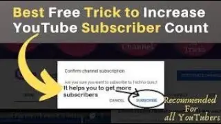 #MakeSubscribelinkforYoutubeChannel How to Make Subscribe link for Youtube Channel [Hindi] #kkgammer