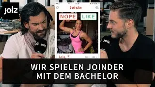 Tinder auf joiz-Art mit dem Bachelor = joinder!
