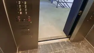 Modernized Dover traction elevators at the Hamilton Main Municipal parking garage (White Plains, NY)