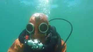 Russian Submarine Escape diving Suit at the NEDEG Labor Day Rally