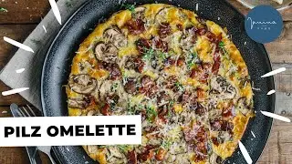 Pilz Omelette