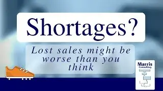 Shortages? Lost sales are much worse than you think