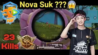 When 4AM Suk Became Nova Suk | Nova Suk Ace Tier 23 Kills Gameplay | 4AM Suk Pubg Mobile |