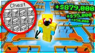 I ACCIDENTALLY Made The BEST IRON GOLEM FARM In Minecraft Skyblock!