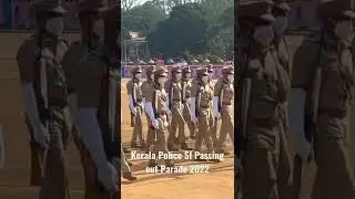 Kerala Police Sub Inspector Passing Out Parade 2022