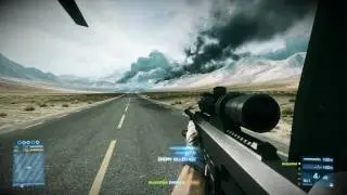 Battlefield 3 | BF3 | Insanely Long Headshot | 3228 Metres