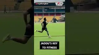 Ravindra Jadeja enjoys his running session at the NCA ahead of Bangladesh Test series | Sports Today