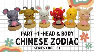 Crochet Chinese Zodiac #diy #handmade #amigurumi #crochetpatterns #crochettutorial #shio #craft