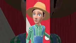 The Farmer In The Dell 🚜 | HeyKids Nursery Rhymes | Animaj Kids #shorts