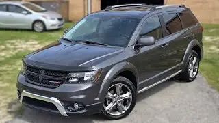 I drove the 2018 Dodge Journey Crossroad at I-95 Muscle