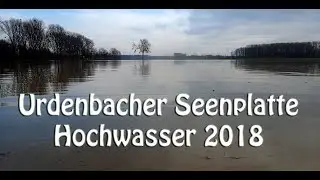 U-TV Hochwasser in Urdenbach 2018