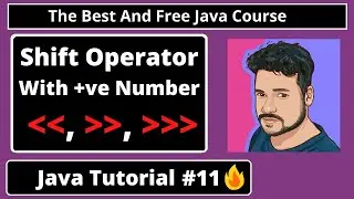 Java Tutorial: Working of  Left shift, Right shift and Zero fill right shift with +ve number |part11