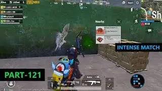 PUBG MOBILE | INTENSE MATCH CHICKEN DINNER FUN GAMEPLAY