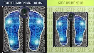 Wireless EMS Foot Massage Machine | Pain Reliever @ ₹1099 Only!