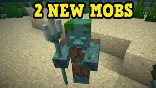Minecraft 1.13 - TWO NEW MOBS - 