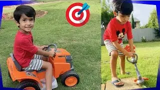Husqvarna  Toy Weed Eater Or Toy Trimmer For Kids With Zaynn