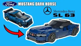 76920 Mercedes-Benz SL63 - Lego Speed Champions Alternative MOC Tutorial